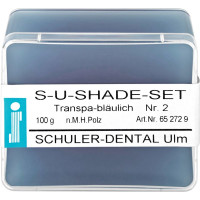 S-U-Shade-Set, 100-as csomag, g Dose transpa-bläulich S-U-Shade-Set, 100-as csomag, g Dose transpa-bläulich