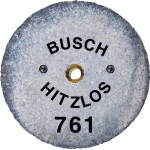 Heatless ko (761), szereletlen ISO 130 Korong, közepes, 2 mm, 12 darab