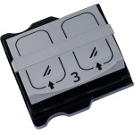 Folienkassette, 1 darab, Gr. 3, 2,7 x 5,4 cm