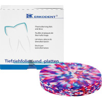 Erkoflex-freestyle (Tie-dye) (4,0 x 120 mm), Mélyhúzó fólia, hidrofób, többszínu, 5 darab Erkoflex-freestyle (Tie-dye) (4,0 x 120 mm), Mélyhúzó fólia, hidrofób, többszínu, 5 darab