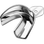 ERGOLOCK Retenciós Peremű Lenyomatkanál - 1 db, alsó M, sima - 411M/3