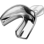 ERGOLOCK Retenciós Peremű Lenyomatkanál - 1 db, alsó S, sima - 411S/4