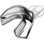 ERGOLOCK Retenciós Peremű Lenyomatkanál - 1 db, alsó XS, sima - 411XS/5