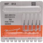 Diamanten 807, gyémántcsiszoló, zöld, ISO 018, FG, 5 darab