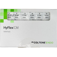 HyFlex® CM, NiTi, reszelő utántöltések, 21 mm, Taper.04 ISO 045, 6 darab