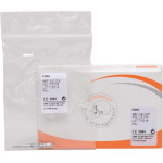 Erweiterer II Stück 12 mm, ISO 039, RAL (F 2004) (ISO 39), előfúró, Könyökdarab (CAH, Ø 2,35 mm, ISO 205) ISO-Forma 039 forgó, sárga, Nemesacél, 12 mm, 1 darab