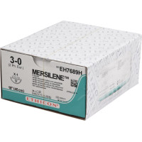 MERSILENE - 36 darabos csomag, zöld, 45 cm, X1, USP 3-0, Stärke 2 - EH7689H