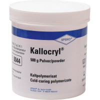 Kallocryl A-II, Fogsor-műanyag, rózsaszín, 500 g, 1 darab