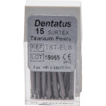 Classic Surtex Titan Wurzelstifte - Packung 15 Stück 14,2 mm, Ø 1,8 mm, Größe 6 - TST-EL6
