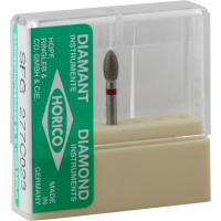 Diamant SFG 277, gyémántcsiszoló, piros, ISO 023, 1 darab