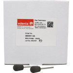 EXA Technique (65), Polírozó (Műanyagok), Kézidarab (HP, Ø 2,35 mm, ISO 104, 44,5 mm) ISO 110 Gránát, szürke, Szilíciumkarbid- Szilikon, 18 mm, 100 darab