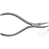 Koronafogó, hajlított, 1 darab