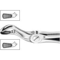 Zahnzangen, 1 darab, HSA 559-67, Figur 67A, für obere Weisheitszähne, beide Seiten