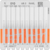 Stahlbohrer 1, acél-fúró, ISO 010, RAXL, 10 darab