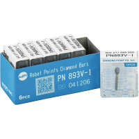 Robot Points® FG 893, gyémántcsiszoló, sárga ISO 029, 6 darab
