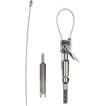 KKD® Loop-Tips - 1 darabos készlet, , 1 Ersatzseil, 1 Adapter, 1 Schlüssel, 1 Single-Loop Tip - 6817