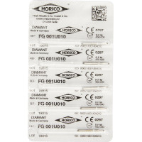 Diamant FG 001, gyémántcsiszoló, fehér, ISO 010, 5 darab