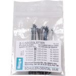 Sägeblätter Packung 12 darab, 0,18 x 2 x 75 mm