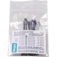 Sägeblätter Packung 12 darab, 0,18 x 2 x 75 mm
