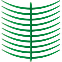 Gyurukapocs, hajlított, 10 darab