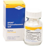 SPEIKO Zinkporzellanzement opak - flakon 40 g Pulver hellgelb - 1438