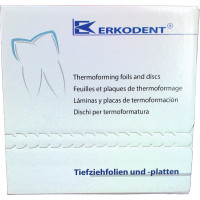 Erkoflex (4,0 x 125 mm), Mélyhúzó fólia, hidrofób, átlátszó, 10 darab Erkoflex (4,0 x 125 mm), Mélyhúzó fólia, hidrofób, átlátszó, 10 darab