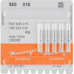 Diamanten 850, gyémántcsiszoló, kék, ISO 018, FG, 5 darab