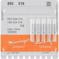 Diamanten 850, gyémántcsiszoló, kék, ISO 018, FG, 5 darab