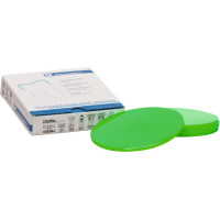Erkoflex-color Packung 5 darab, Ø 125 x 125 mm, Stärke 4 mm, grellgrün Erkoflex-color Packung 5 darab, Ø 125 x 125 mm, Stärke 4 mm, grellgrün