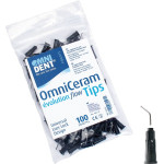 OmniCeram évolution flow Tips - 100 darabos csomag, L 13 mm, Innen-Ø 0,9 mm, G20 - 33750