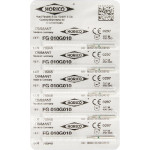Diamant FG 010, gyémántcsiszoló, zöld, ISO 010, 5 darab