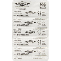 Diamant FG 010, gyémántcsiszoló, zöld, ISO 010, 5 darab