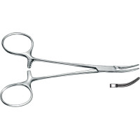 Arterienklemme nach Mosquito - 1 db, 24-439-12-07, 12,5 cm, gebogen - 24-439-12-07