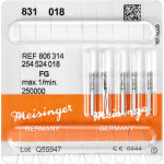 Diamanten 831, gyémántcsiszoló, kék, ISO 018, FG, 5 darab