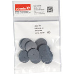 EXA Dental (ISO 220), Polírozó (Univerzális), szereletlen ISO 220 Korong, szürke, Szilíciumkarbid- Szilikon, 20.000 f/p, 12 darab
