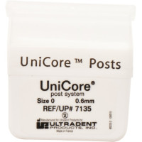 UniCore™ - csomag 5 Wurzelstifte fehér, méret 0 - 7135 UniCore™ - csomag 5 Wurzelstifte fehér, méret 0 - 7135