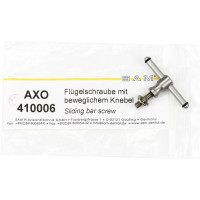 Flügelschraube - Stück mit beweglichem Knebel - AXO 410006