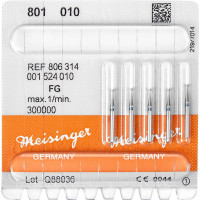 Diamanten 801, gyémántcsiszoló, kék, ISO 010, FG, 5 darab