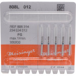 Diamanten 808L, gyémántcsiszoló, kék, ISO 012, FG, 5 darab