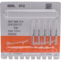 Diamanten 808L, gyémántcsiszoló, kék, ISO 012, FG, 5 darab