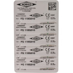 Diamant FG 110 Packung 5 Diamanten grün ISO 010 Diamant FG 110 Packung 5 Diamanten grün ISO 010