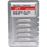 HM vetőgépek FG 1557 - Pack 100 darab egyenes, kör végén, Querhiebfissur, FG, 3,7 mm-es, az ISO 010