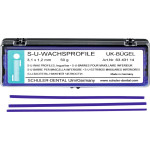 alsó állkapocs kengyel, (3,1 x 1,2 mm), Rudak, kék, 50 g, 1 Csomag