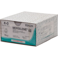 MERSILENE - 36 darabos csomag, zöld, 75 cm, V5, USP 4-0, Stärke 1,5 - R952H