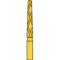Cool Diamanten CD42, gyémántcsiszoló, kék, ISO 016, FG, 6 darab