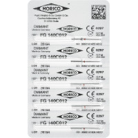 Diamant FG 140, gyémántcsiszoló, piros, ISO 012, 5 darab Diamant FG 140, gyémántcsiszoló, piros, ISO 012, 5 darab