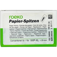 Conventional (Cellpack) (1-6) (XXF - XL), Papírcsúcs, Zacskó, sterilen csomagolva, fehér, Papír, 180 darab