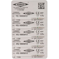 Diamant FG 165, gyémántcsiszoló, zöld, ISO 012, 5 darab Diamant FG 165, gyémántcsiszoló, zöld, ISO 012, 5 darab