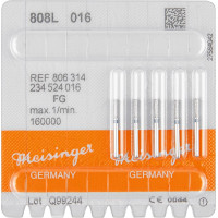 Diamanten 808L, gyémántcsiszoló, kék, ISO 016, FG, 5 darab