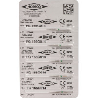 Diamant FG 166, gyémántcsiszoló, zöld, ISO 014, 5 darab Diamant FG 166, gyémántcsiszoló, zöld, ISO 014, 5 darab